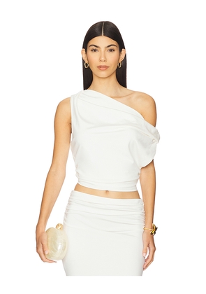 SNDYS Larissa Top in Ivory. Size L. Also in M, S, XS, XXL, XXS.