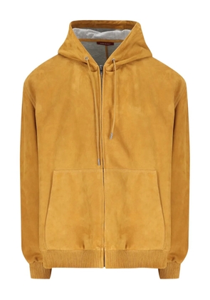 Gucci logo-detail hoodie - Yellow