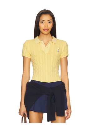 Polo Ralph Lauren Short Sleeve Polo in Yellow. Size L. Also in M.