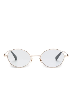 Yohji Yamamoto round-frame sunglasses - Neutrals