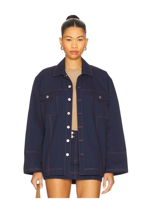 SEVEN WONDERS Veronica Jacket in Navy. Size L. Also in M, S, XL, XS.