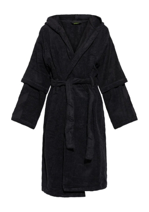 Off-White hooded robe - Black