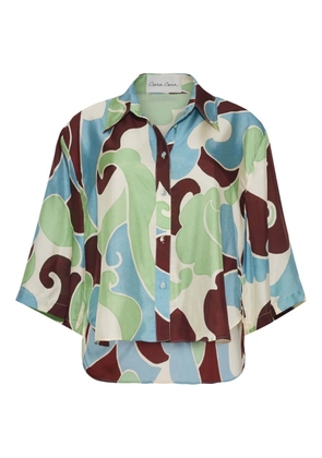 Cara Cara Calvia printed shirt - Neutrals