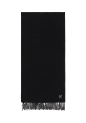 Calvin Klein fringed scarf - Black