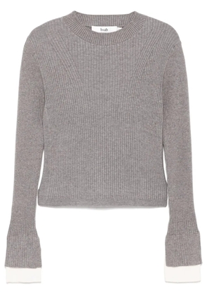 b+ab ribbed jumper - Grey
