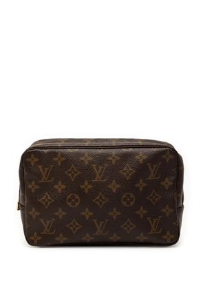 Louis Vuitton Pre-Owned 1991 Monogram Trousse Toilette 23 clutch bag - Brown