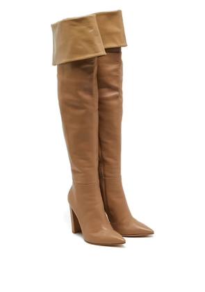 Gianvito Rossi leather boots - Brown