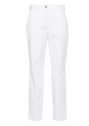 Jacob Cohën Marina cotton slim trousers - White