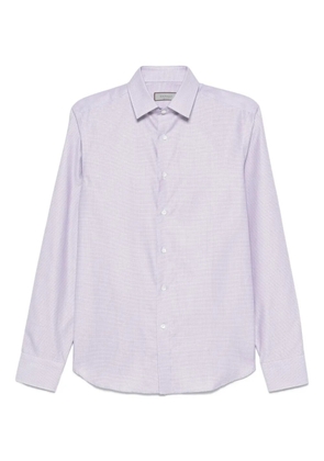 Canali cotton shirt - Purple