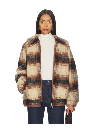 Show Me Your Mumu Hunter Jacket in Brown. Size L. Also in M, S, XS.