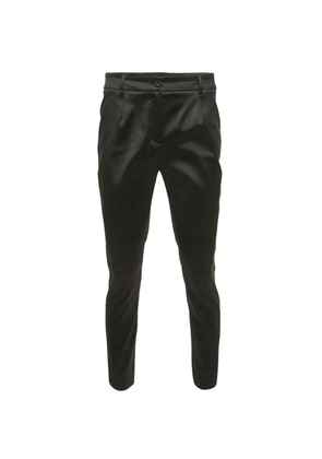 Dolce & Gabbana Pre-Owned satin tailored trousers - Black