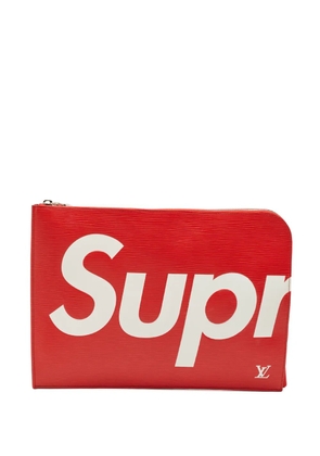 Louis Vuitton Pre-Owned x Supreme Pochette Jour GM clutch bag - Red