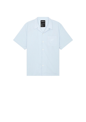 The Hundreds Colima Woven Shirt in Baby Blue. Size L. Also in M, S, XL/1X.