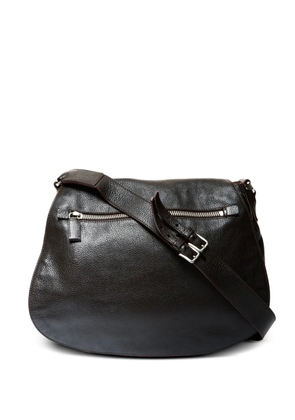 Prada Pre-Owned 2000s logo-plaque shoulder bag - Brown