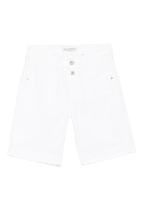 Marc O'Polo button-fastening shorts - White
