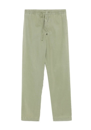Canali drawstring-waistband trousers - Green