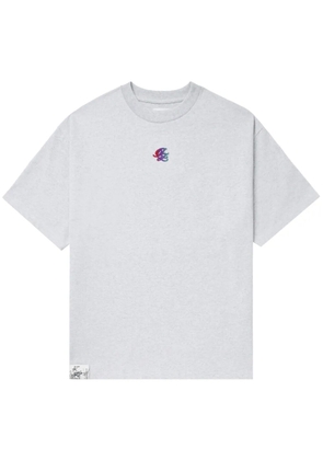 izzue logo-print cotton T-shirt - White