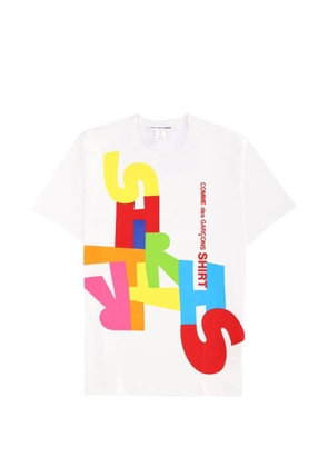 Comme Des Garçons Shirt graphic-print T-shirt - White