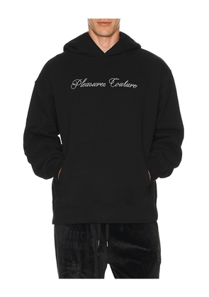 Pleasures Bliss Hoodie in Black. Size L. Also in M.