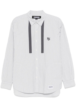 Neighborhood long-sleeves tie shirt - Blue