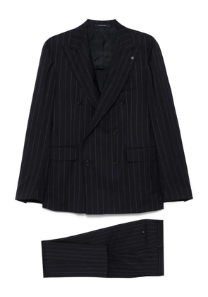 Tagliatore pinstriped suit - Blue