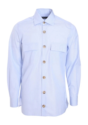 Kiton cotton shirt - Blue