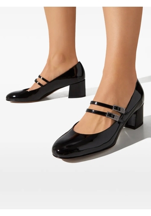 Le Silla Danielle Mary Jane double-strap pumps - Black
