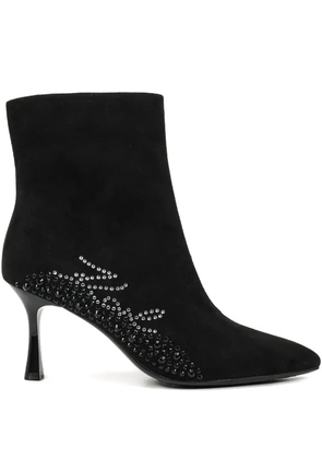 Karl Lagerfeld 80mm Sienna boots - Black