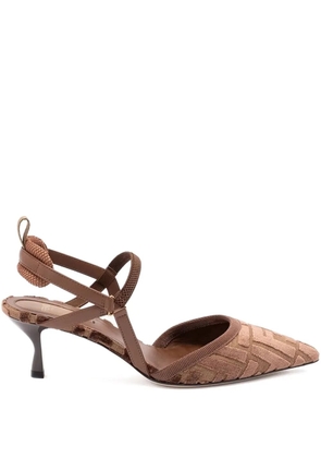FENDI 55mm Colibrì Lite pumps - Brown
