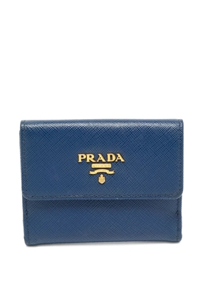 Prada Pre-Owned Saffiano leather wallet - Blue