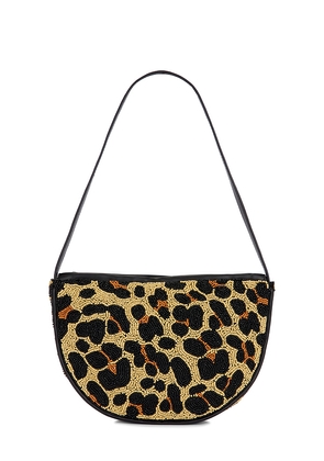 SIMONMILLER Belo Half Moon Bag in Black.