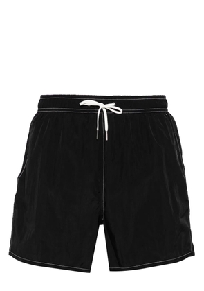 CDLP contrast-stitching swim shorts - Black