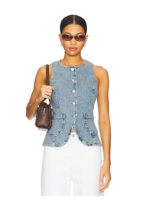 Rails Portola Top in Blue. Size L. Also in M, S, XL.