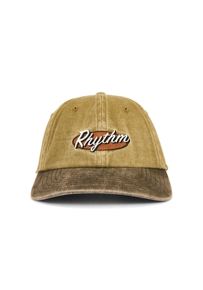Rhythm Hallmark Cap in Brown.