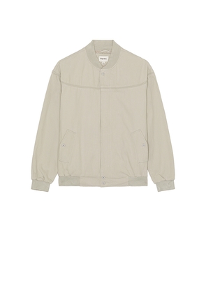 Rhythm Derby Jacket in Grey. Size L. Also in M, S.