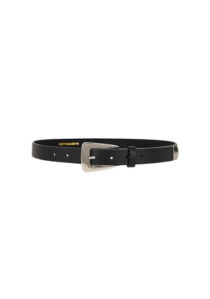 petit moments Reverie Belt in Black. Size L. Also in XL.