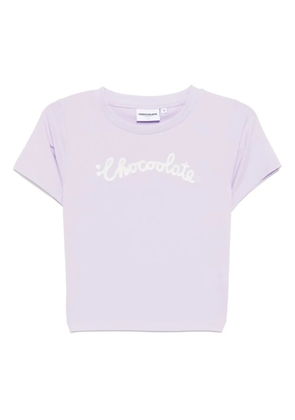 CHOCOOLATE logo T-shirt - Purple