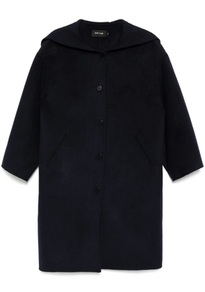 tout a coup layered trech coat - Blue