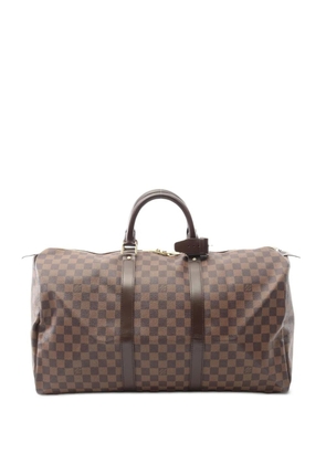 Louis Vuitton Pre-Owned 2007 Keepall Boston 50 bag - Brown