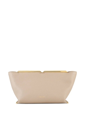 Aquazzura Galerie clutch bag - Neutrals