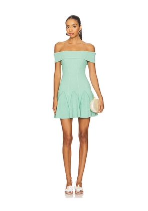 retrofete Erica Knit Dress in Mint. Size L. Also in M, S, XL, XS.