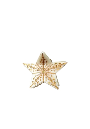 Solar Eclipse Hand-painted Mini Celestial Star Claw Hair Clip in Beauty: NA.