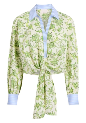 Cinq A Sept Mariana blouse - Green