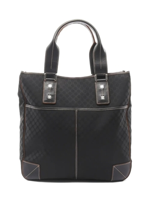 Celine Pre-Owned 2000s Macadam canvas tote bag - Black