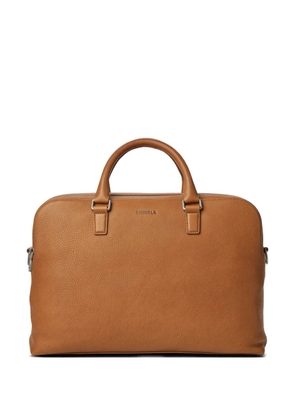 Shinola leather briefcase - Neutrals