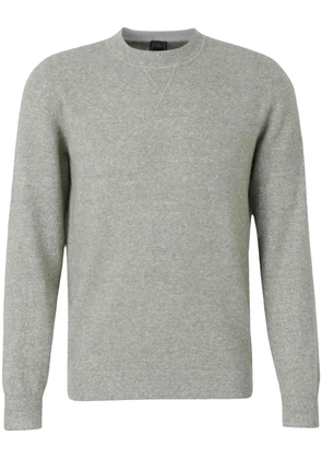 Fedeli contrast-trim jumper - Grey