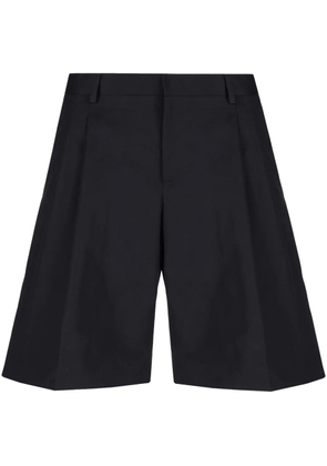 Laneus gabardine bermuda shorts - Black