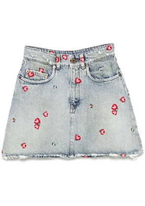 Miu Miu Pre-Owned 2019 denim skirt - Blue