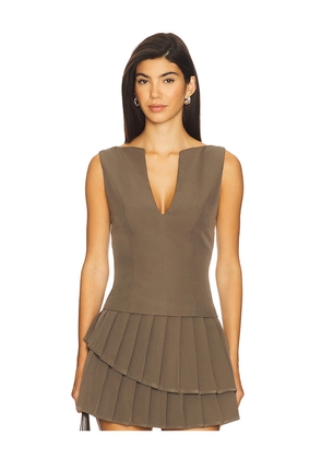 superdown Marlowe Top in Grey. Size L. Also in M, S, XL, XS, XXS.