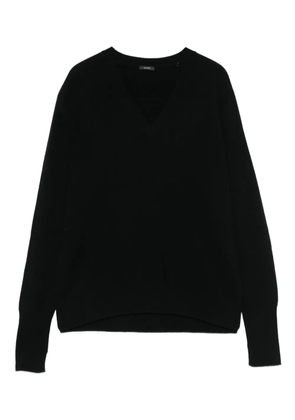 JOSEPH V-neck cashmere sweater - Black